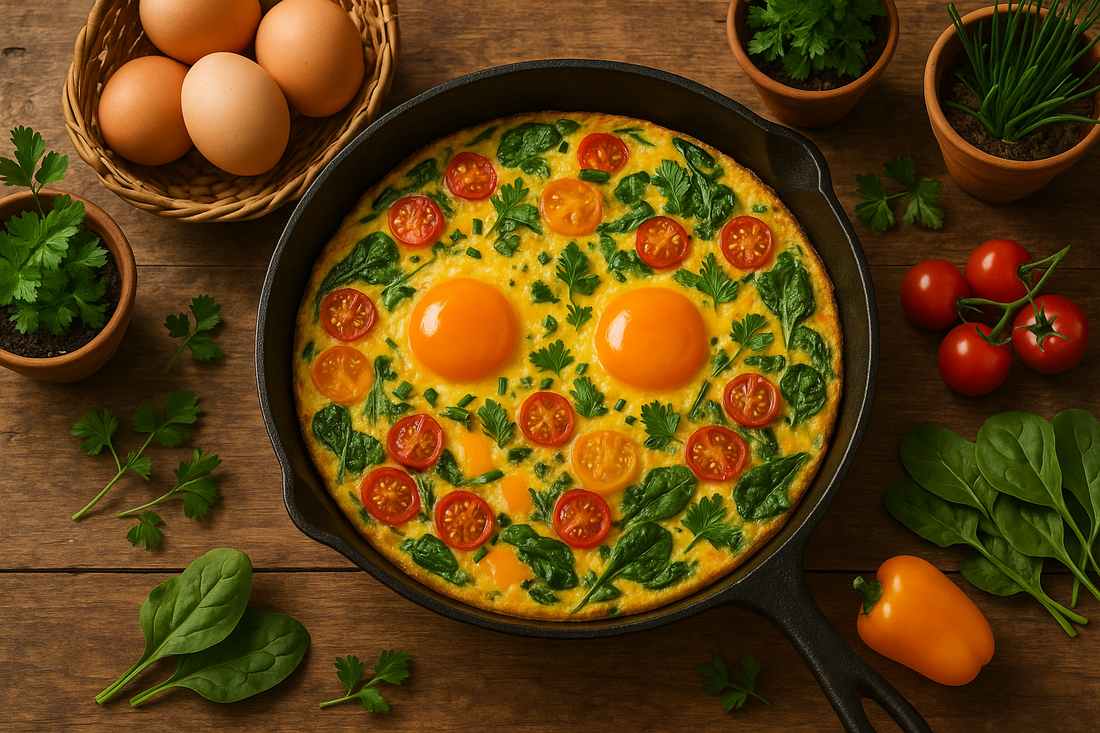 Farm-Fresh Frittata with Pasture-Raised Eggs