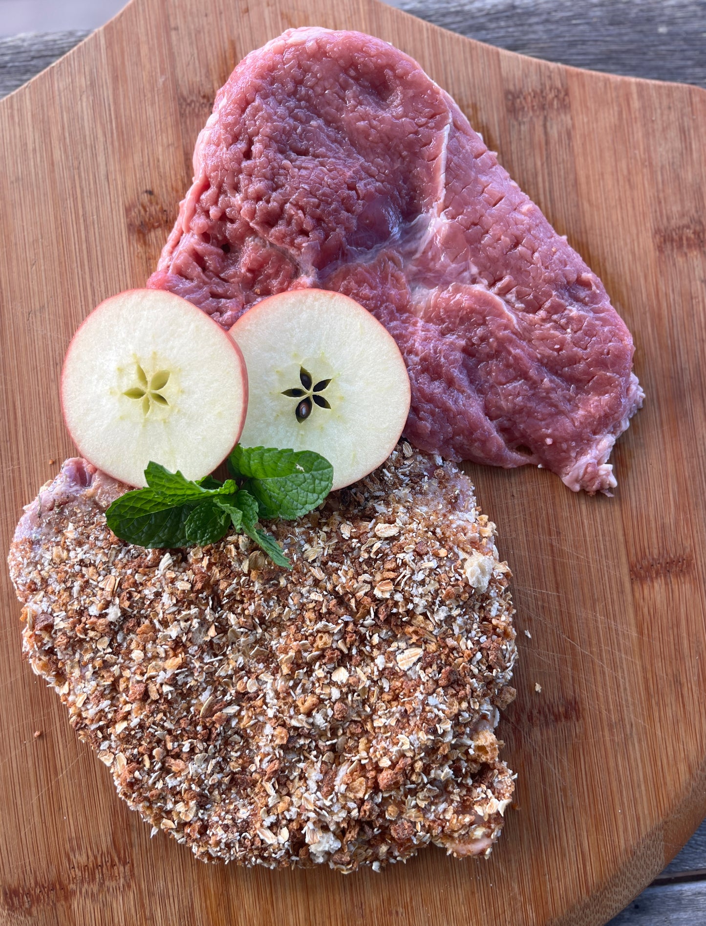 Pasture raised Pork Scnitzel - 500g (min)