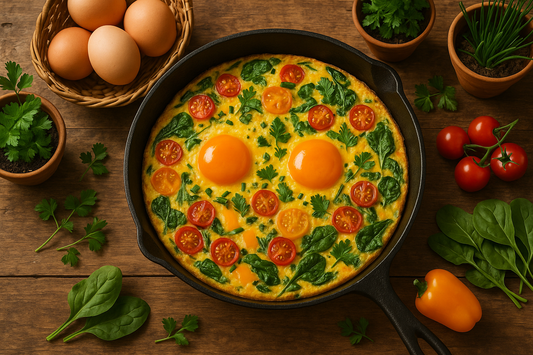 Farm-Fresh Frittata with Pasture-Raised Eggs