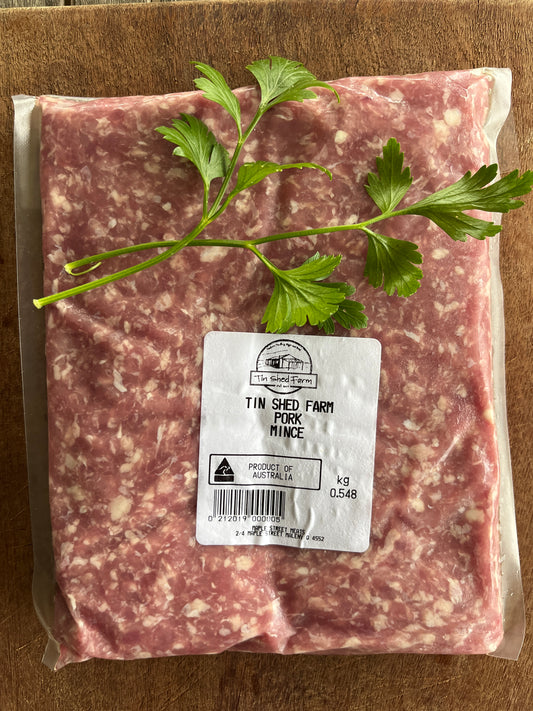 Pasture raised Pork mince 500g
