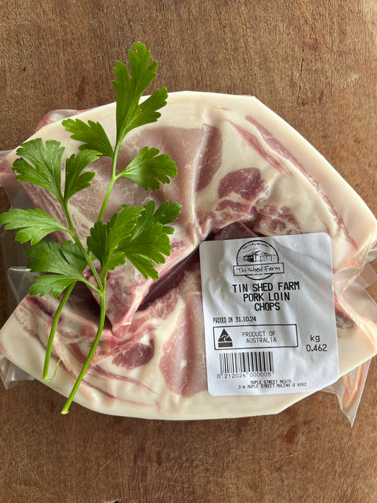 Pasture raised Pork chops 400g (min)