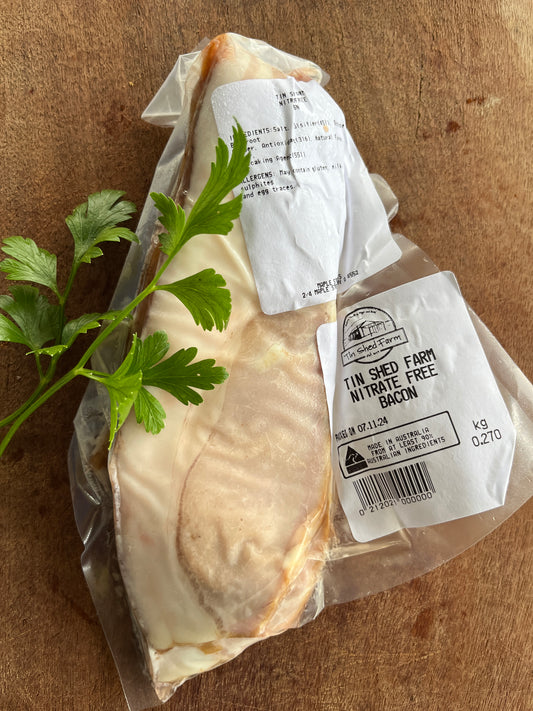 Pasture raised Pork Bacon - NITRATE FREE 250g