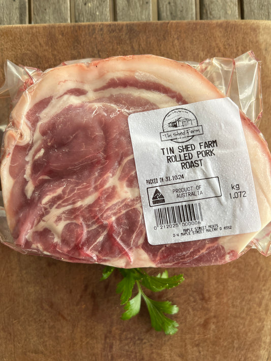 Pasture raised Pork rolled roast 1.6kg (min)