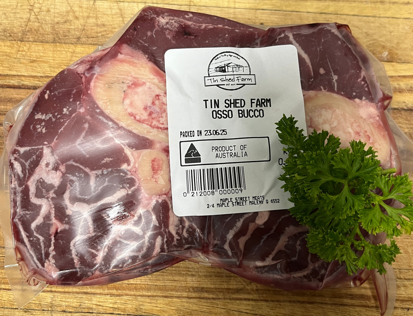 Osso bucco Slow cook - Grass fed and finished - 500g