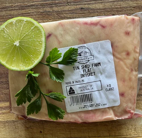 Beef Brisket Slow roast - Grass fed and finished - min 1kg