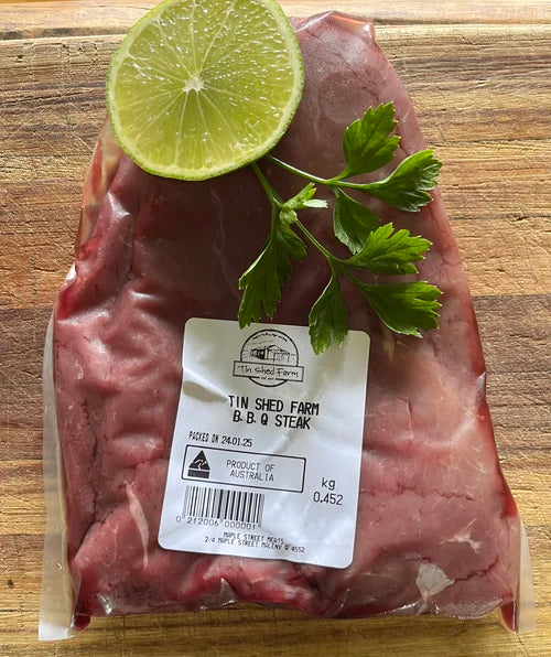 BBQ Beef steak - Grass fed and finished - 500g - Ideal for quick meals